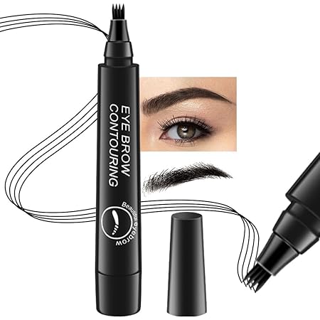 Waterproof Microblading Eyebrow Pencil with a Micro-Fork