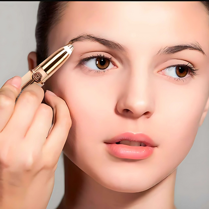 Painless Electric Eyebrow trimmer  with LED Light for Women