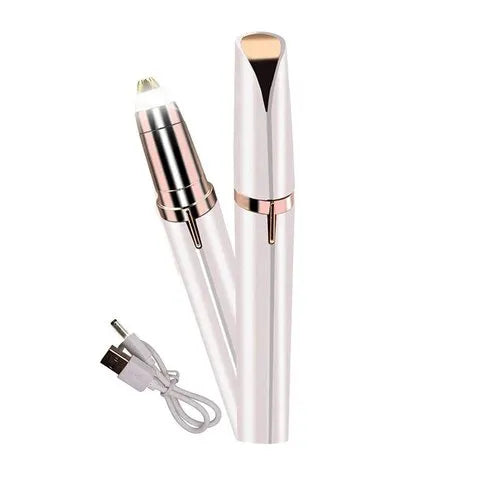 Painless Electric Eyebrow trimmer  with LED Light for Women