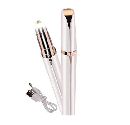 Painless Electric Eyebrow trimmer  with LED Light for Women